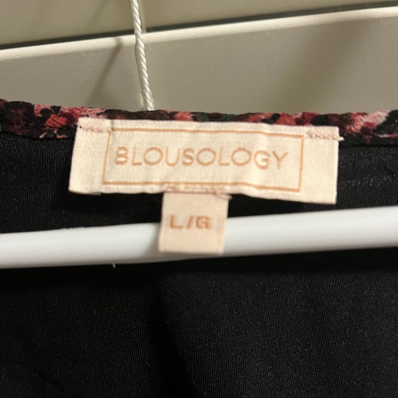 3/$10 ☀️ Blousology Floral Sheer Top - Picture 7 of 7